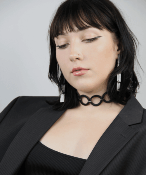 Lederhalsband / Choker